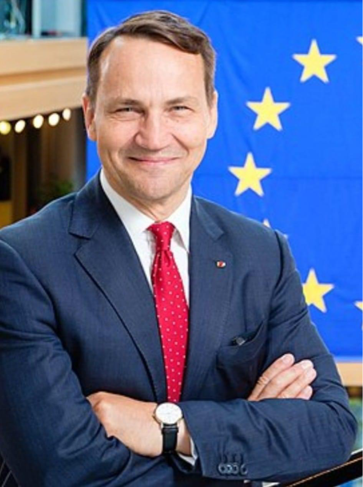 Avropa Parlamentinin deputatı, keçmiş XİN və MN, eyni zamanda Polşa Seyminin keçmiş marşalı Radoslav Sikorski: